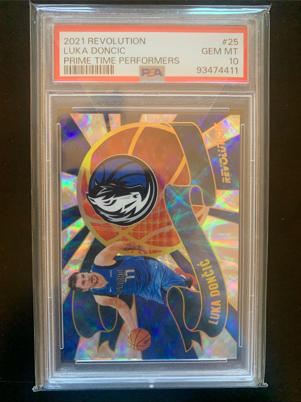 PSA Luka Doncic primetime performers card